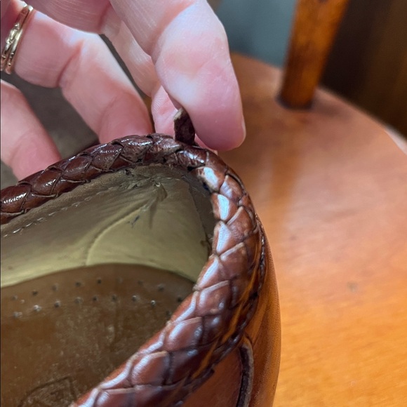 Allen Edmonds Leather Tassel Loafers Size 12 - Picture 10 of 10